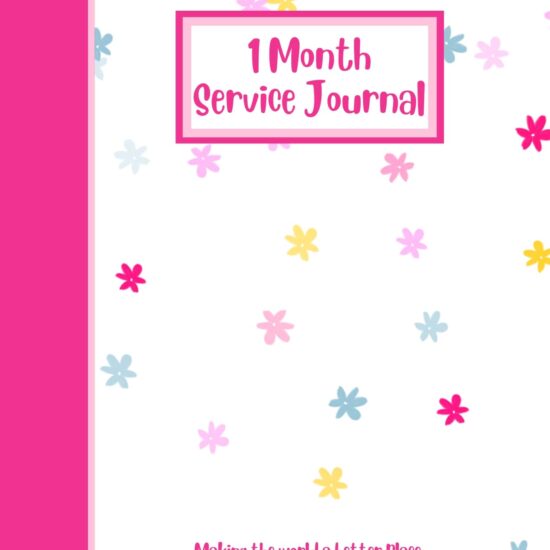 1 month service journal