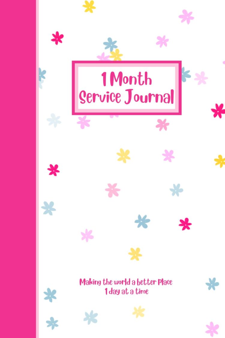 1 month service journal