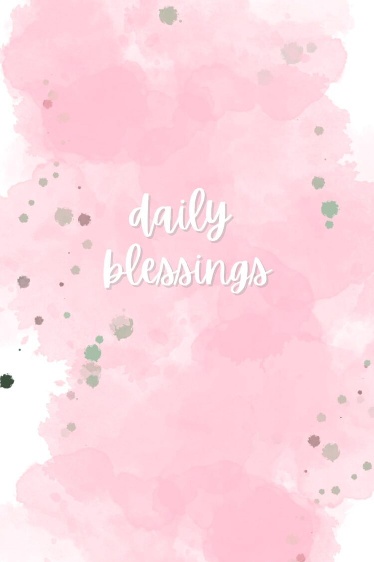 Missionary daily blessings journal