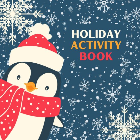 holiday activity book for kids